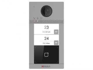 HIWATCH VDP-D4212W(B)/Flush Домофоны, панели, кнопки