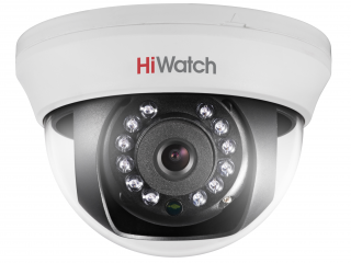 HD-TVI-видеокамера купольная внутренняя HIWATCH DS-T201 (3.6mm) Видеокамеры