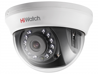 HD-TVI-видеокамера купольная внутренняя HIWATCH DS-T201(B) (2.8mm) (300614786) Видеокамеры